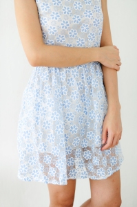 Full of Sunshine Floral Dress_color-Blue